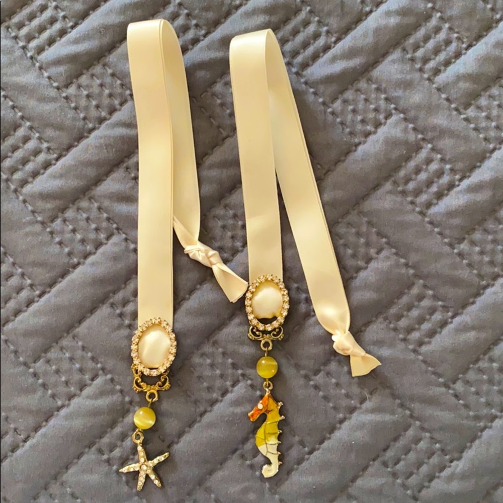 Australian crystal ribbon sea fantasy bookmarks.
